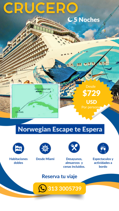 NORWEGIAN ESCAPE MIAMI-BAHAMAS-COZUMEL