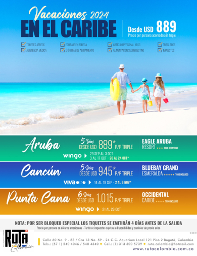ARUBA Y CARIBE